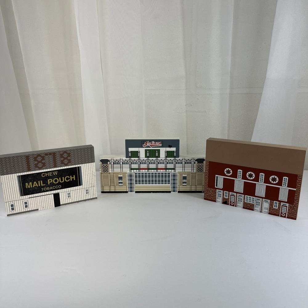 The Cat's Meow Lot Of 3 Pennsylvania Bank Jacob's Field Ohio Bank Vintage